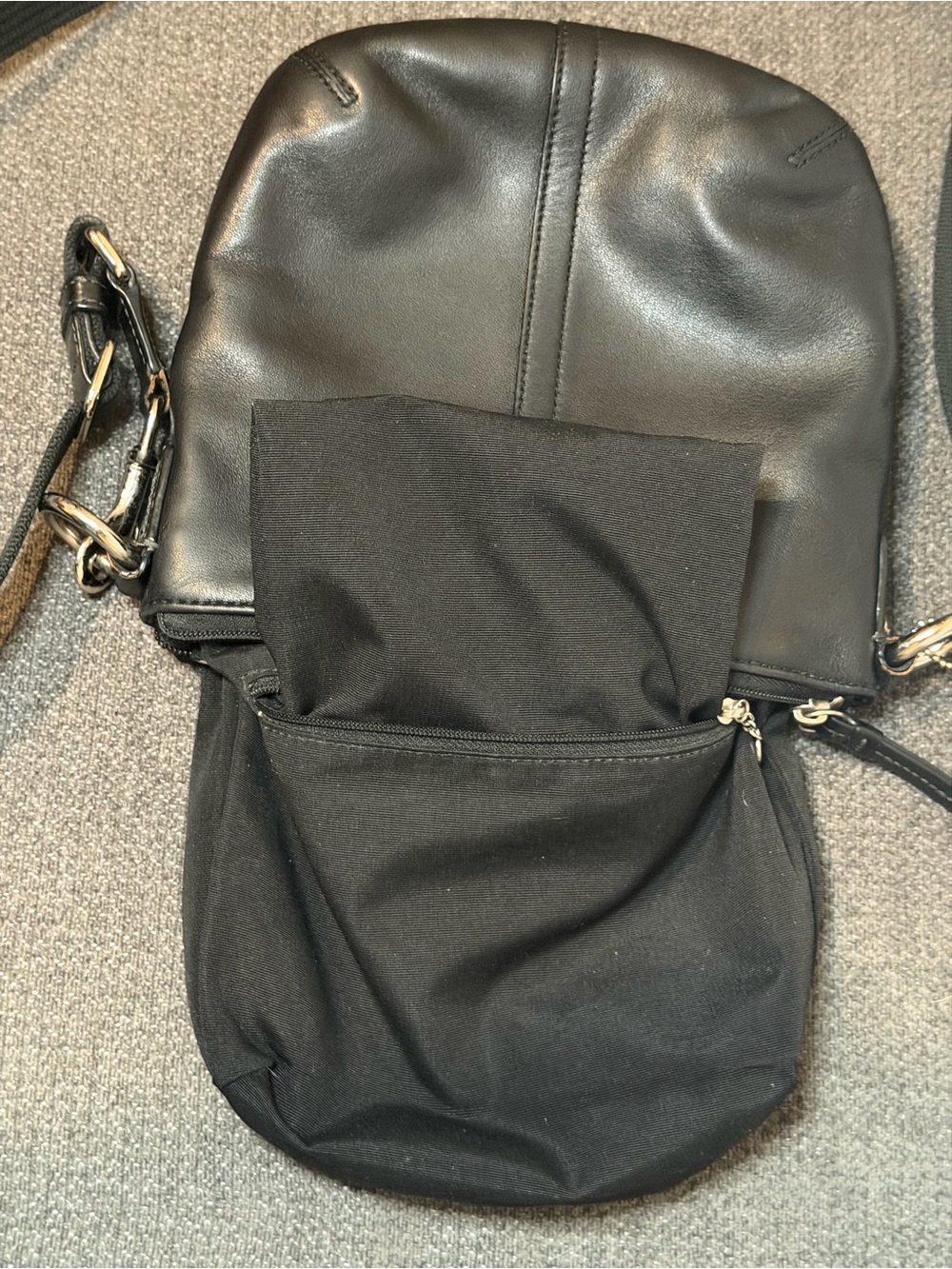 Vintage Coach Black Soho Buckle Crossbody Bag style 4786 - Picture 9 of 10